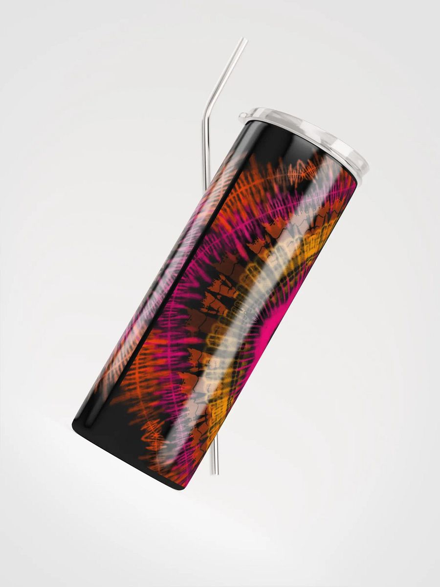 Vibrant Tie Dye Stainless Steel Tumbler: Eco-Friendly Chic for On-the-Go sips product image (4)