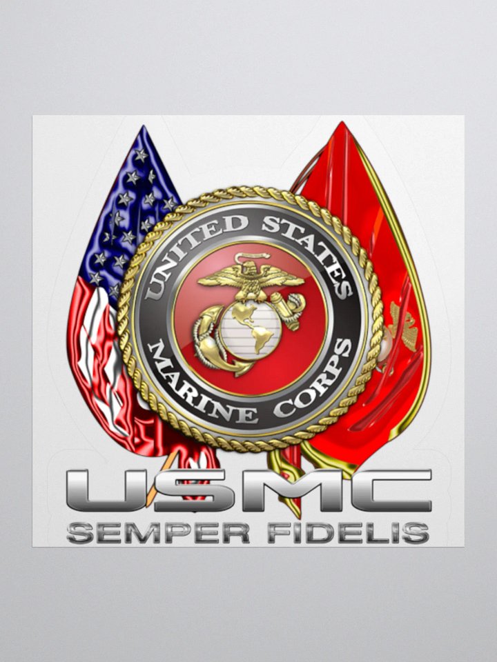 USMC Colors Sticker product image (2)