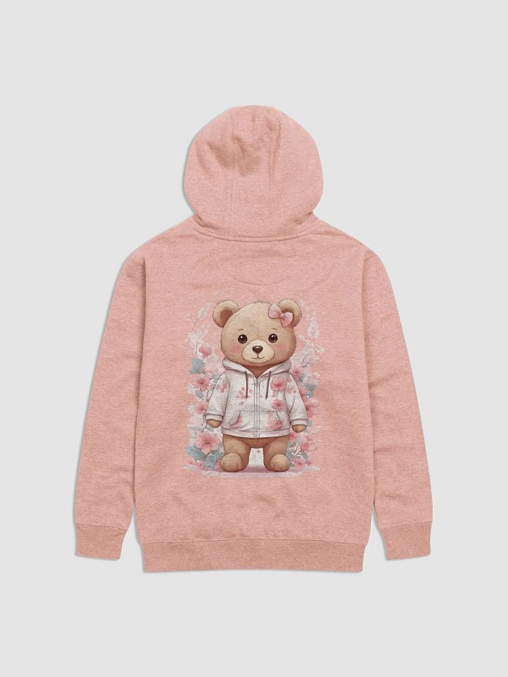 Floral Teddy Bear Unisex Hoodie product image (6)