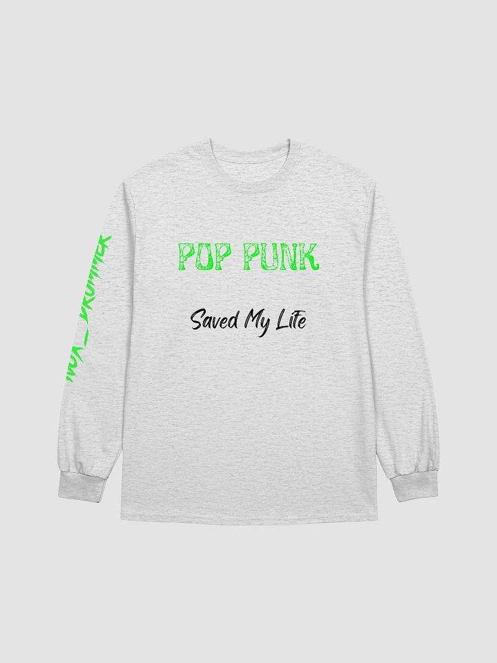 Pop Punk Saved My Life Long Sleeve (Black) product image (1)