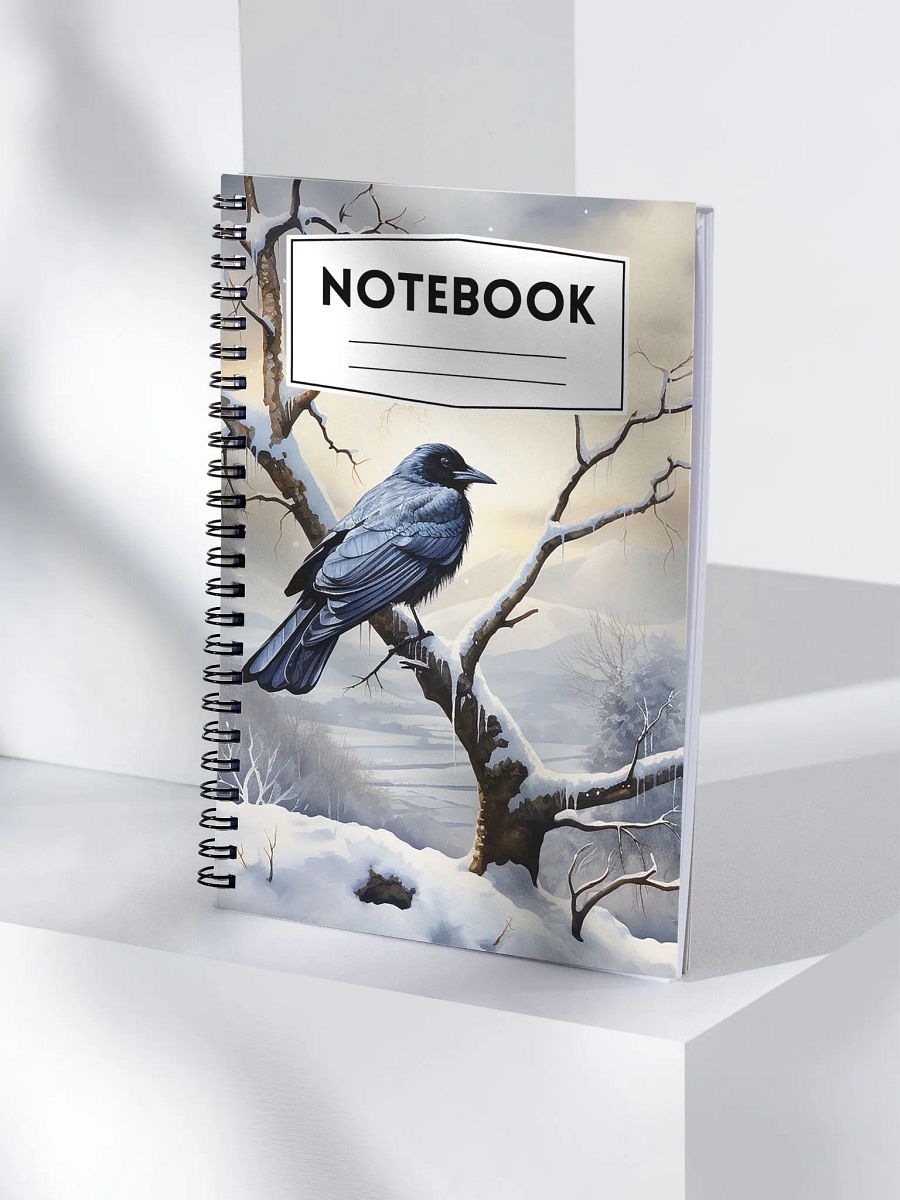 Crow's Winter Wonderland Notebook product image (4)