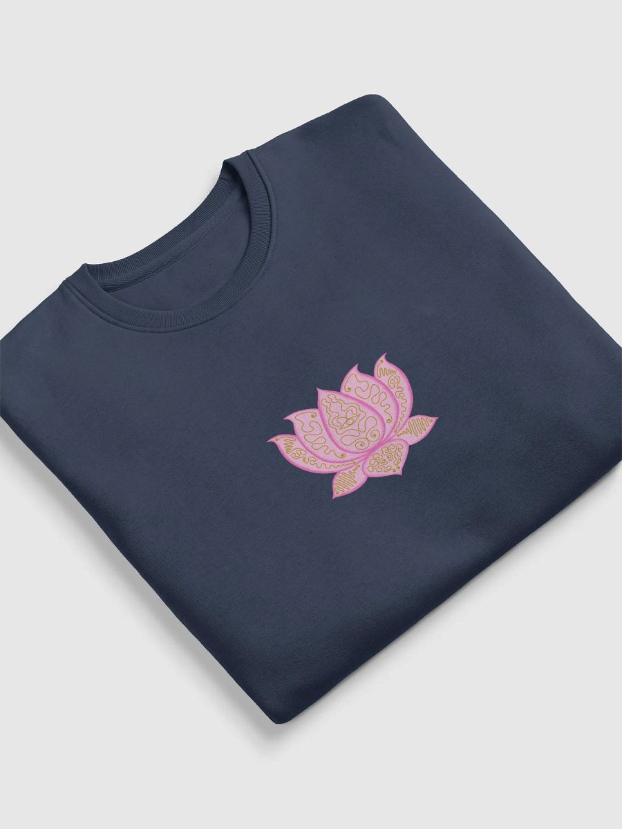 Golden Lotus Unisex Eco Sweatshirt product image (5)