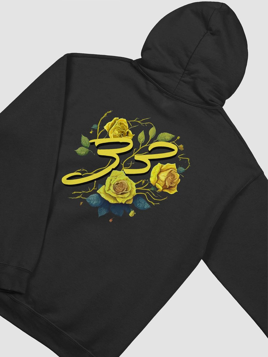 C33 Floral Gold Hoodie Back product image (38)