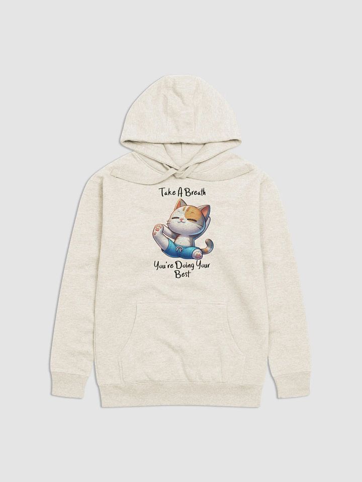 Playful Cat Cartoon Hoodie product image (1)