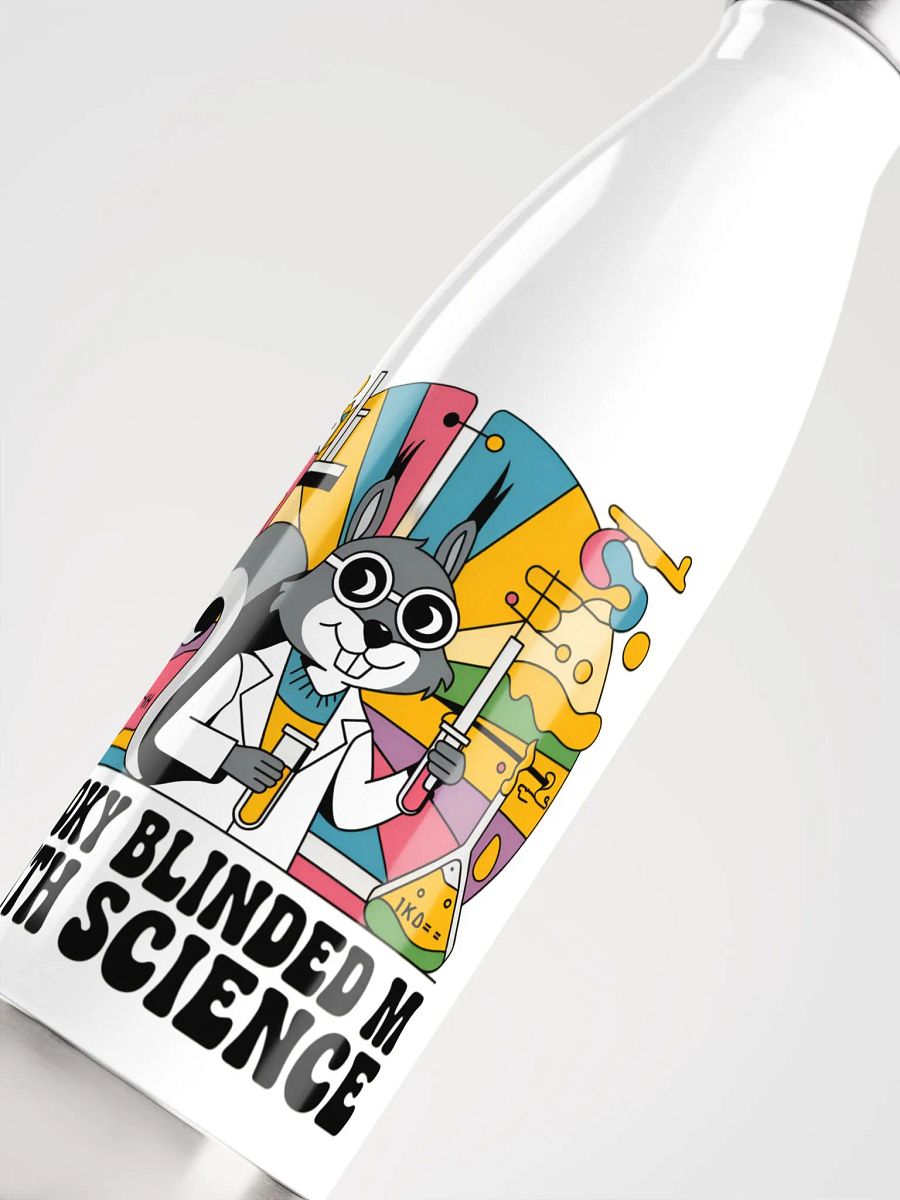 Mad Scientist Squirrel Stainless Steel Water Bottle product image (5)