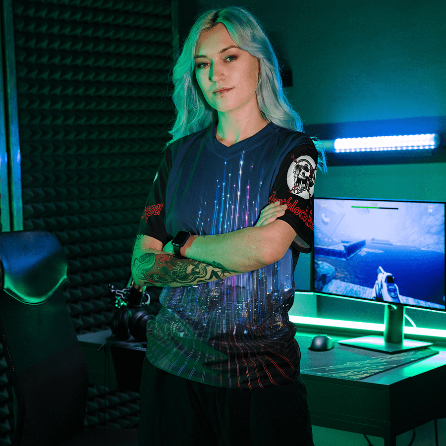 All-Over Print Recycled Unisex Sports Jersey product image (3)