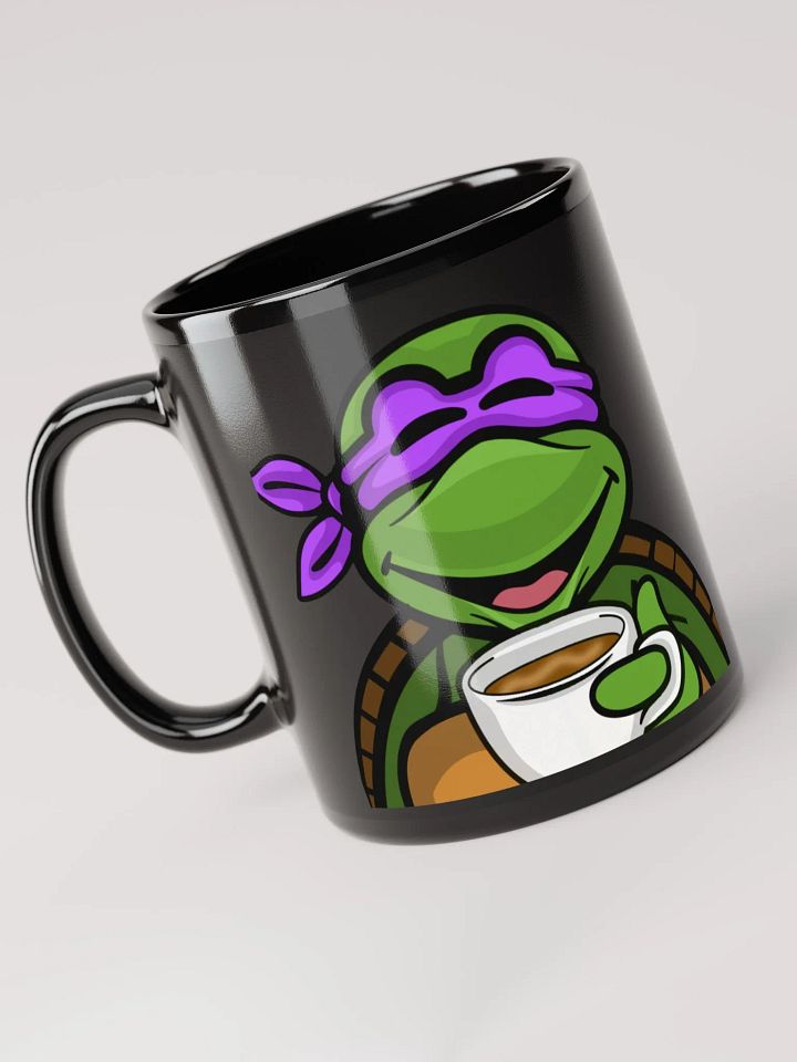 Donnie Coffee Black Glossy Mug product image (1)
