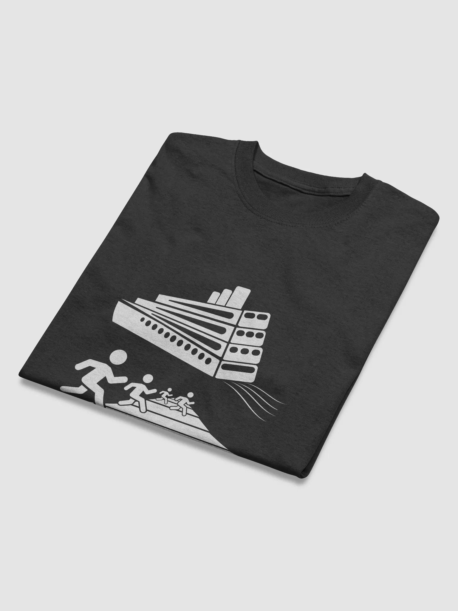 Adult Pier Runners T-Shirt - Black product image (4)