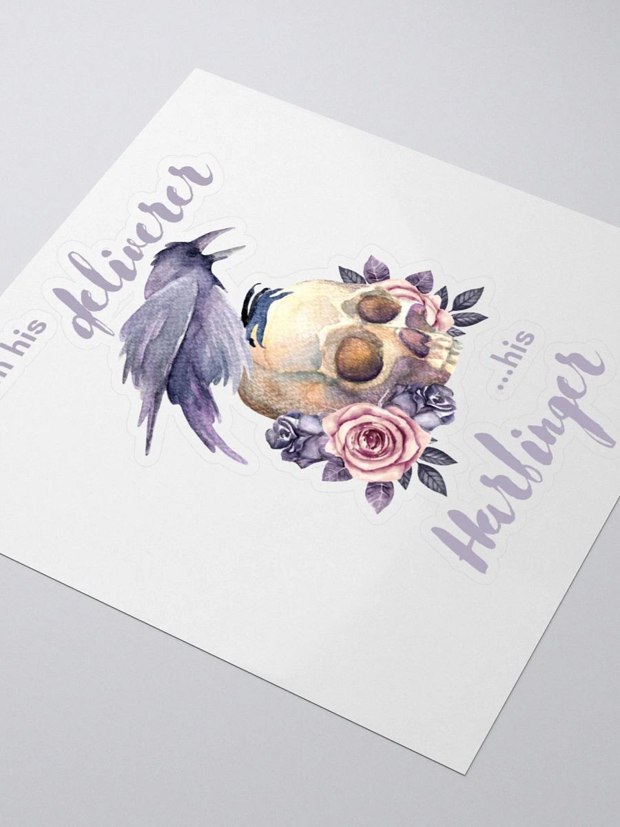 Between the Birches Indie Trilogy Harbinger Sticker product image (3)