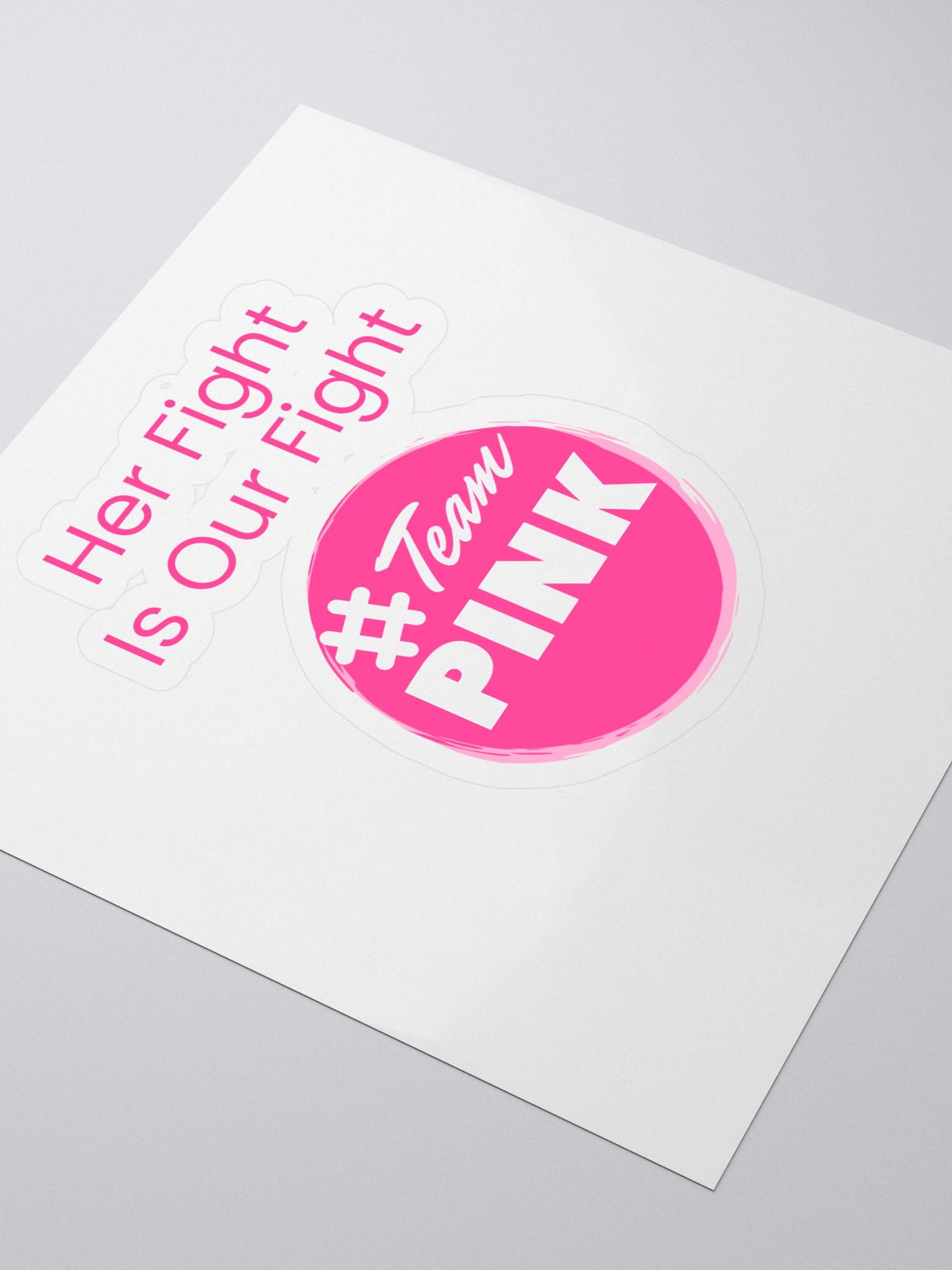 Her Fight Is Our Fight Sticker product image (3)