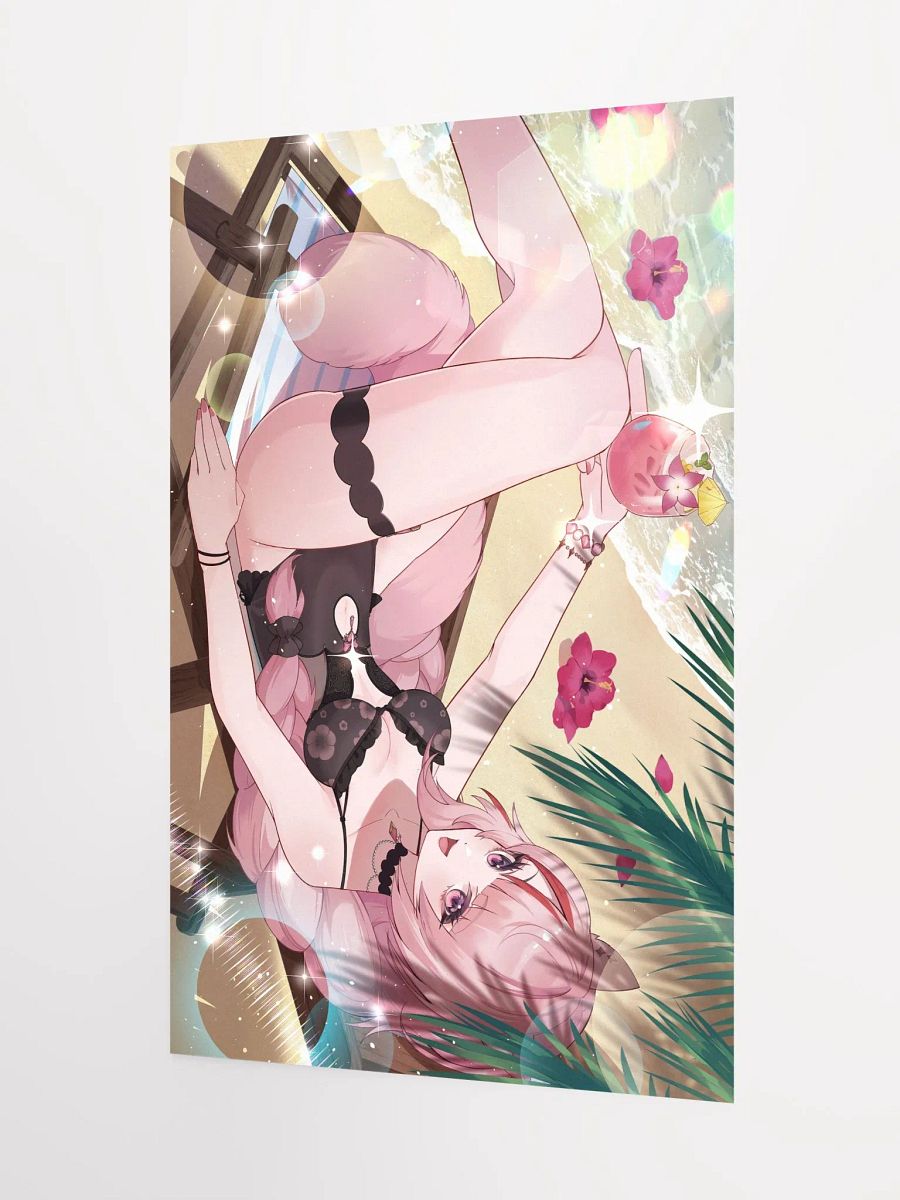 [MADE TO ORDER] Mikki Sippin' On The Beach Poster 🌊 product image (3)