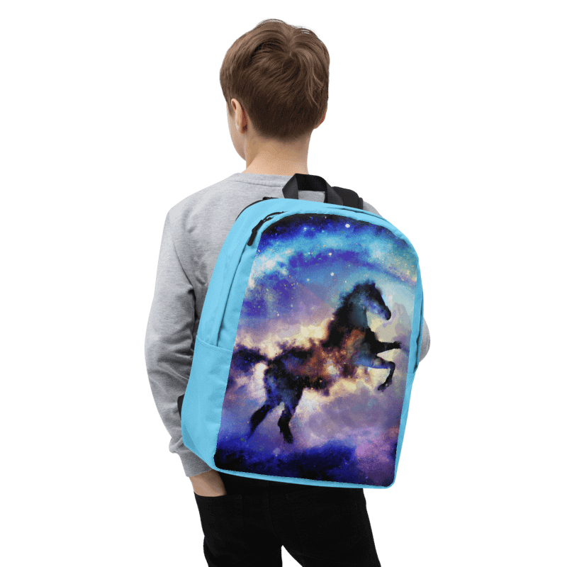 Rearing horse - Nebula Horses backpack product image (3)
