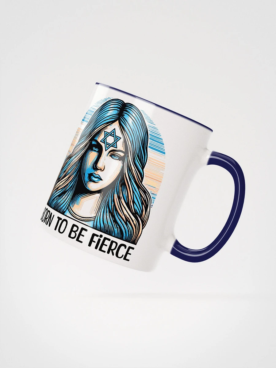 Born to Be Fierce Jewish Woman Mug product image (13)