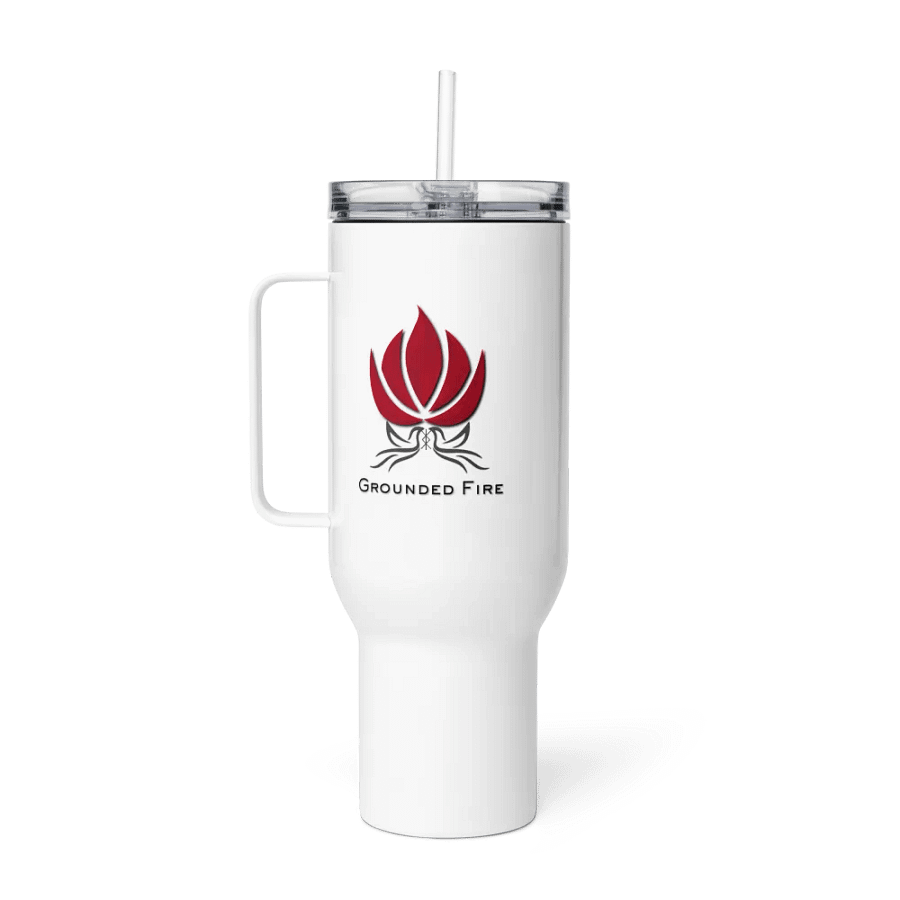 Grounded Fire Logo Travel Mug product image (5)