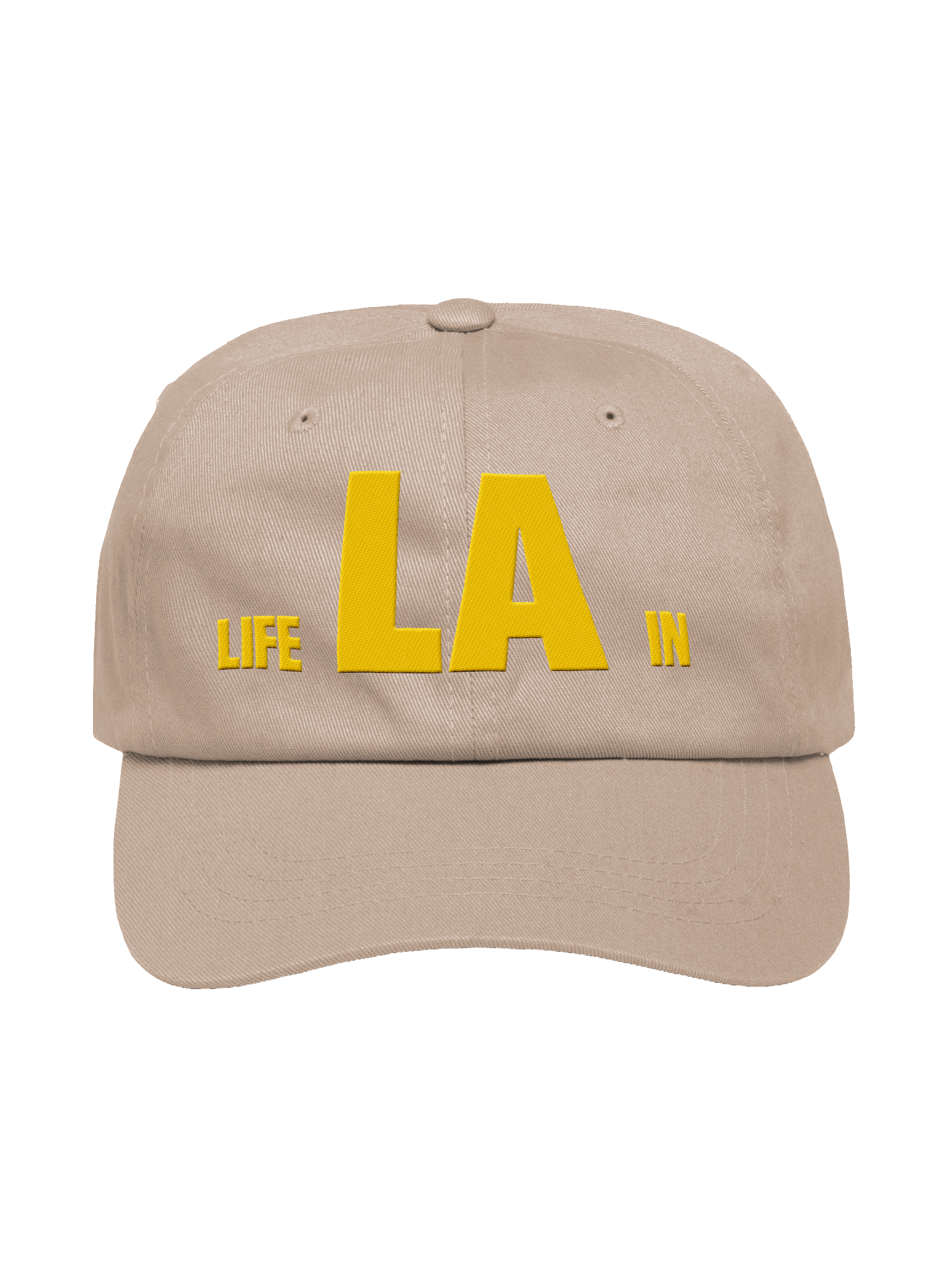 Life in LA Hat - Stone (+Vic and Jeff) product image (1)