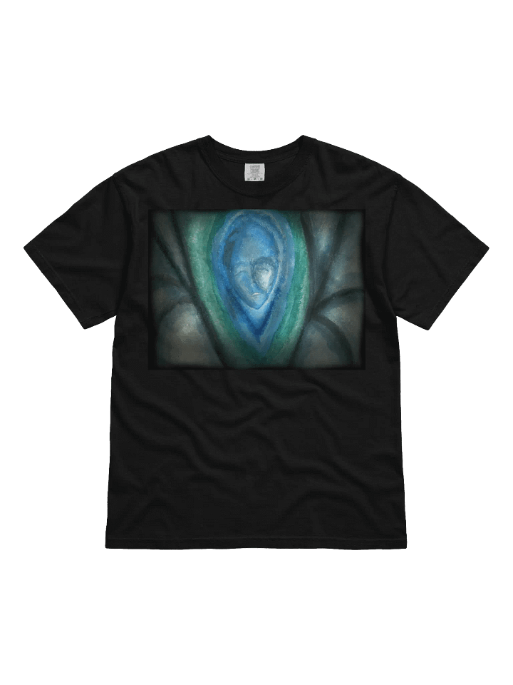 Fluidity in Blue and Green Abstract T-Shirt product image (1)