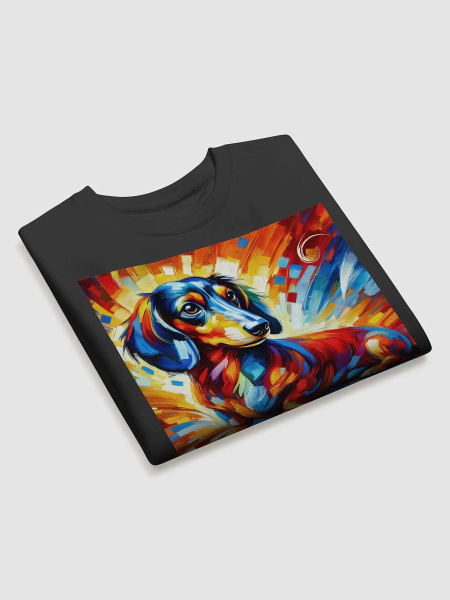 Vibrant Dachshund Abstract Sweatshirt product image (3)