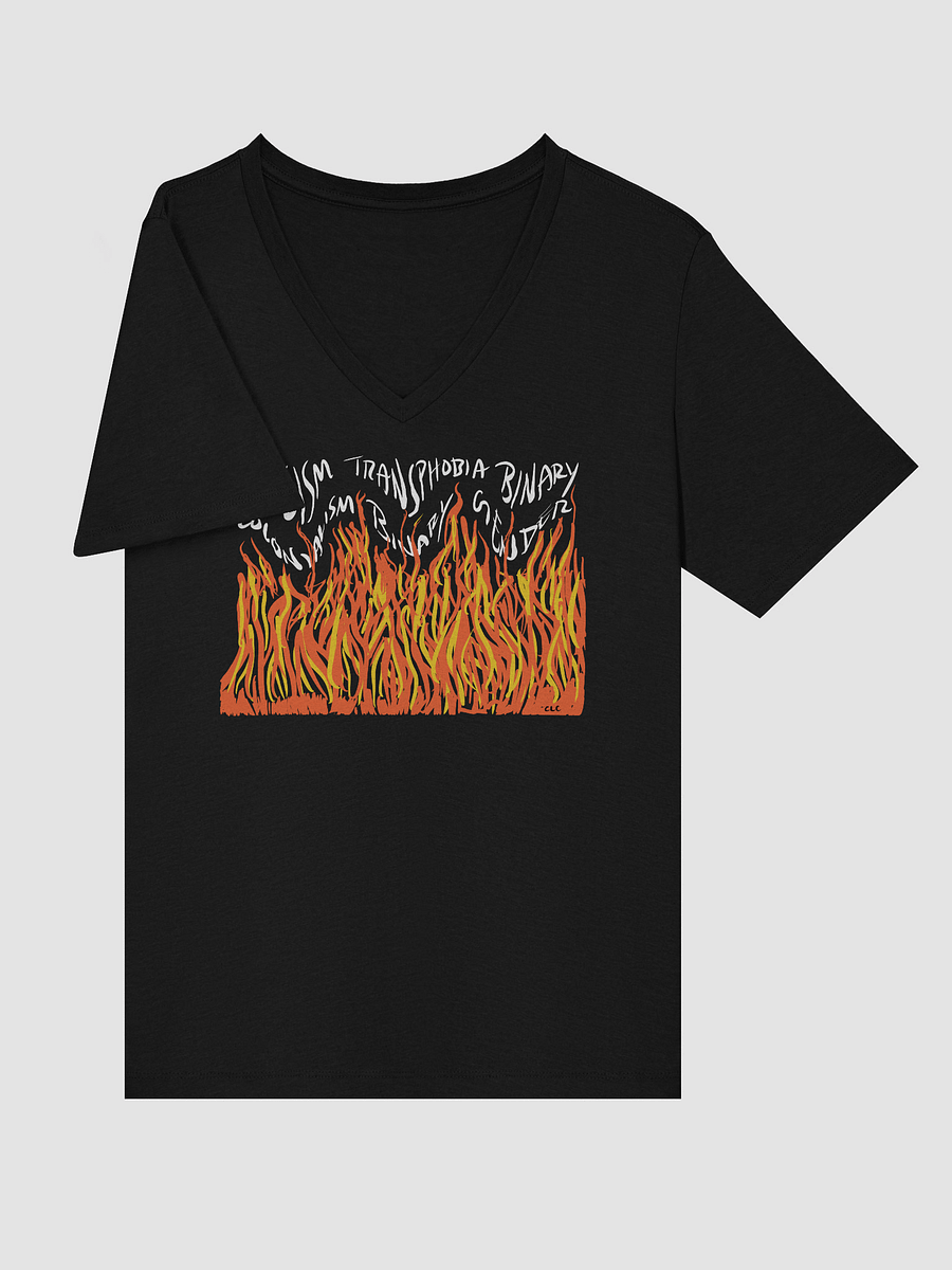 Burn The Big 5 Down V-Neck tee product image (17)