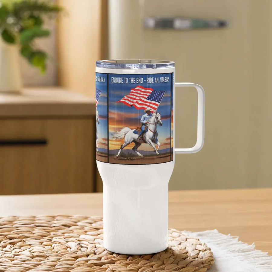 Endure to the End - Ride an Arabian Travel Mug product image (11)