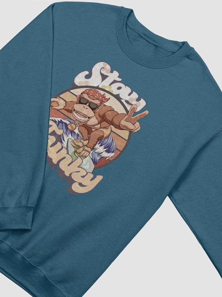 Funky Monkey Sweatshirt (Black, Indigo, Maroon, Navy, Sand) product image (6)