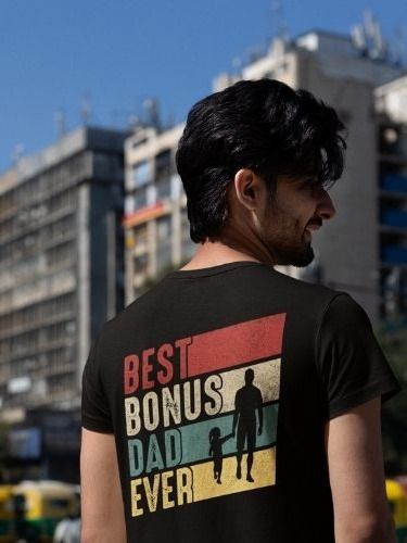 Next Level Supersoft T-Shirt-Best Bonus Dad Ever product image (1)