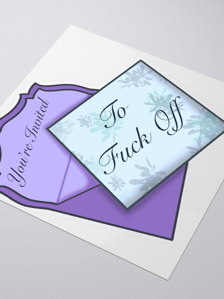 You're Invited...Sticker product image (3)
