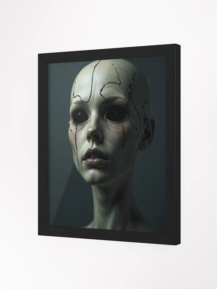Black-Eyed Gaze Framed Print product image (8)