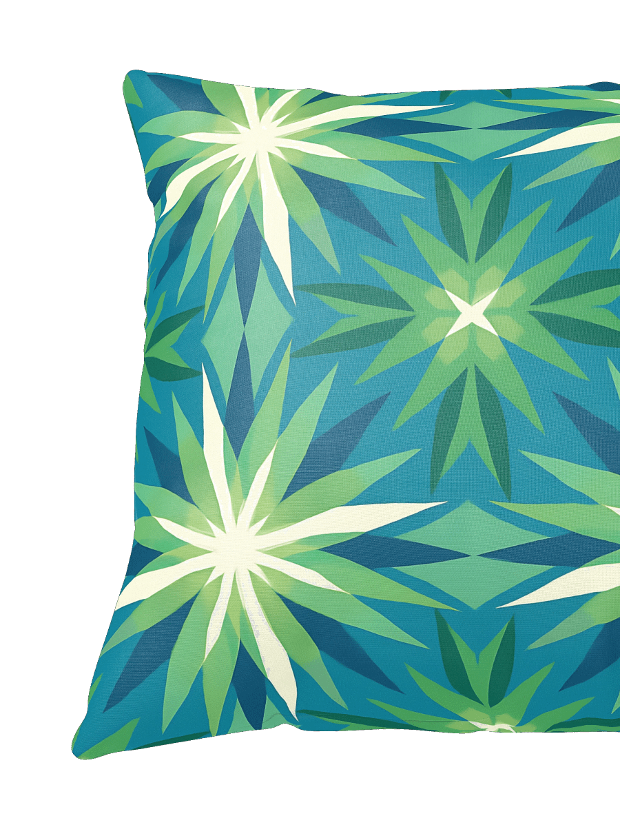Green Vertex Modern All-Over Pillow product image (5)