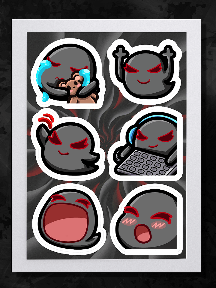 Emote Sticker Sheet 6 product image (1)