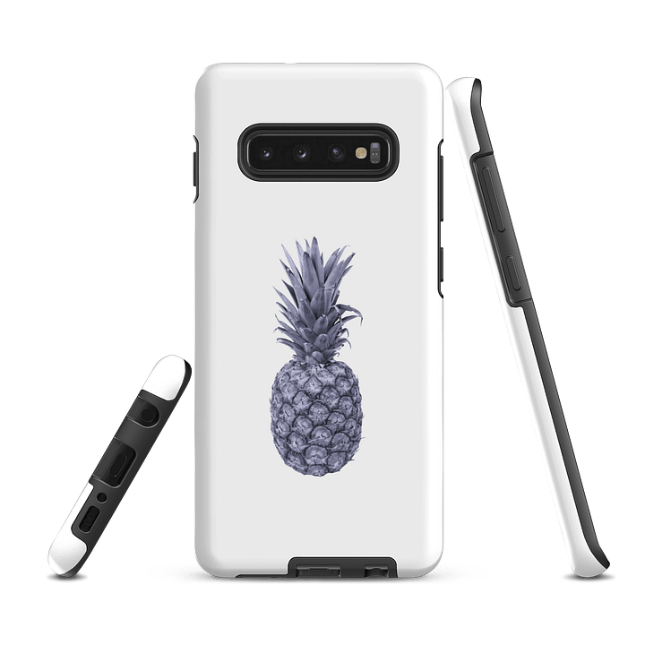 White Monochrome Pineapple Samsung® Tough Case product image (5)