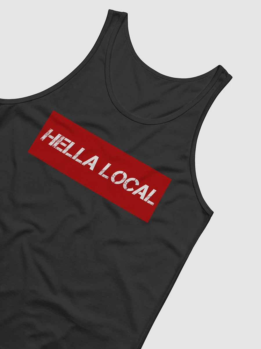 Hella Local Tank Top - Only Available In Black product image (4)