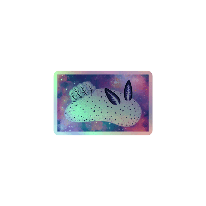 Sea Slugs: Set 1 - Holographic Sea Bunny Sticker product image (3)