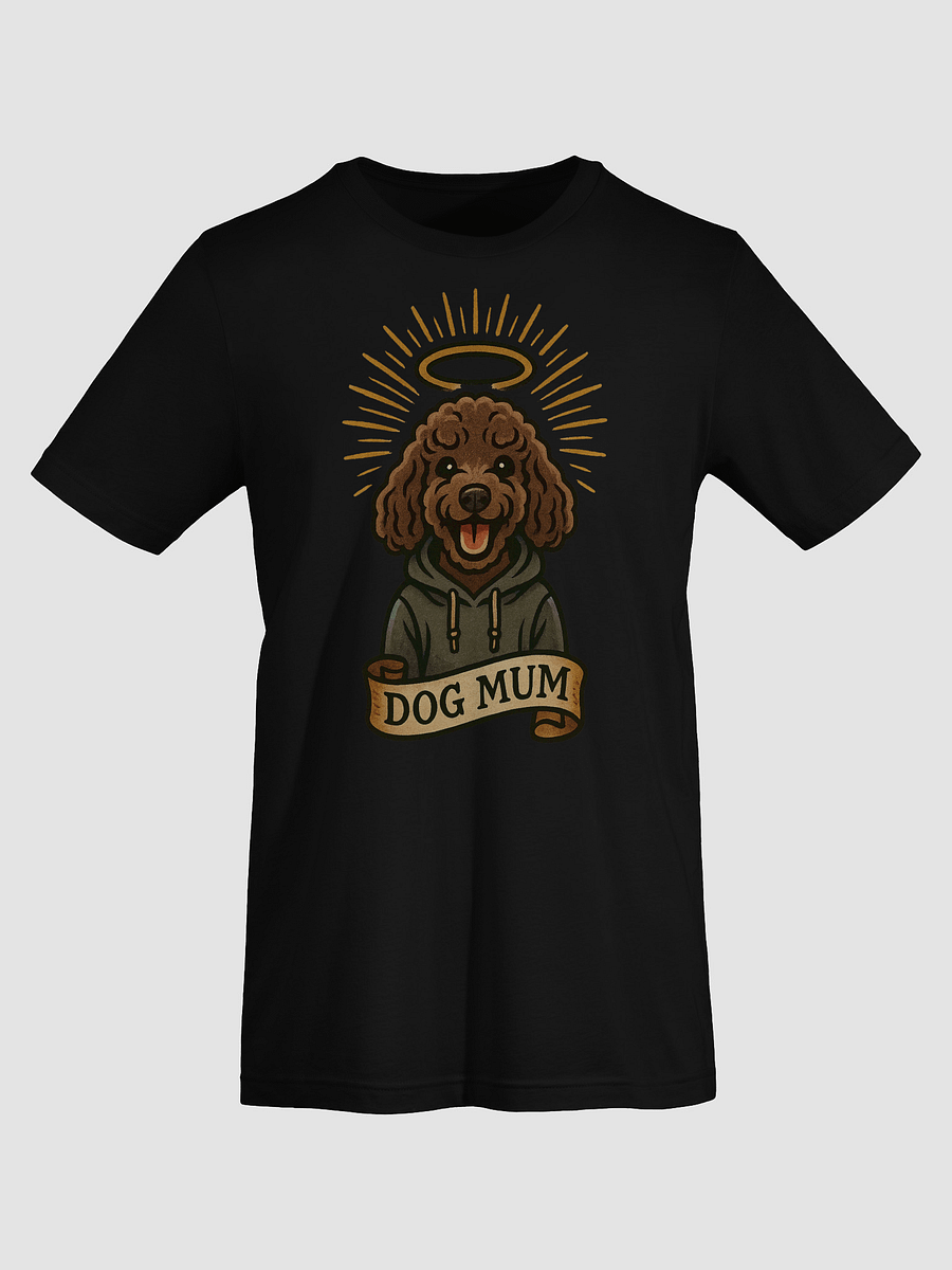 Dog Mum T-Shirt – Cute Poodle Halo Design for Proud Pet Mums – Funny Dog Lover Gift Tee for Women, Mums & Fur Baby Devotees product image (7)
