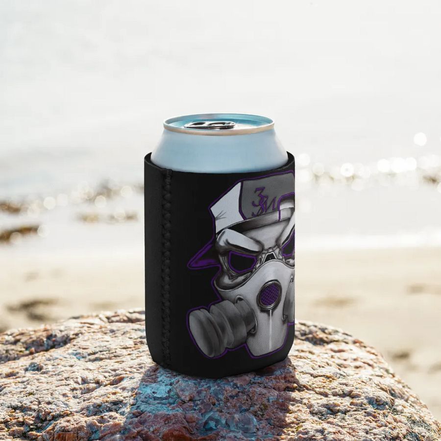 Metallic Mask Can Cooler product image (10)