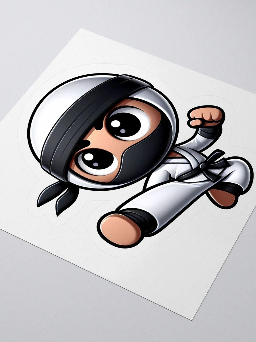 Cute Ninja Sticker v2 product image (8)