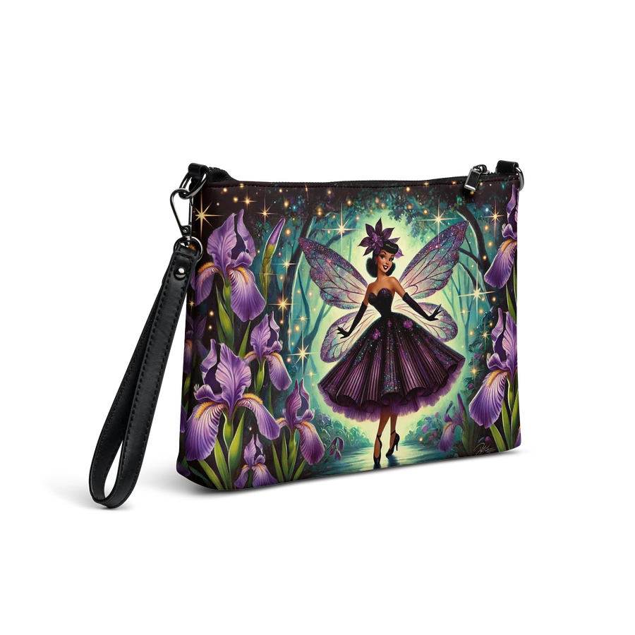 Enchanted Purple Iris Fairy Crossbody Bag - Fairytale Purse product image (4)