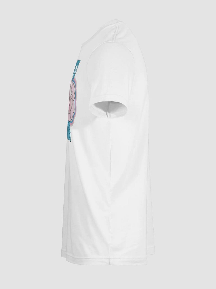 LGBTQIAP2S+ 2025, Trans Flower with Symbol, White Tee product image (11)