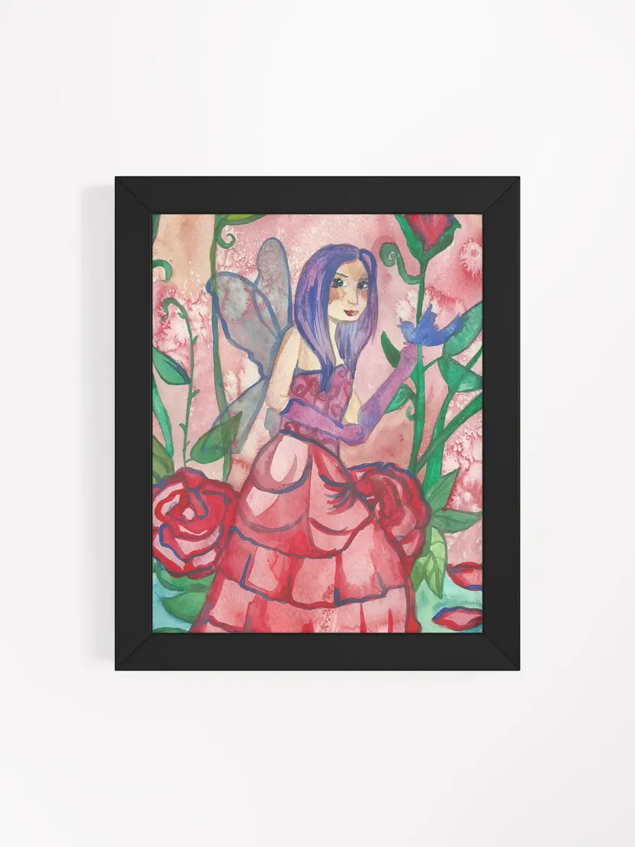 Fairy Of Roses Framed Print product image (7)