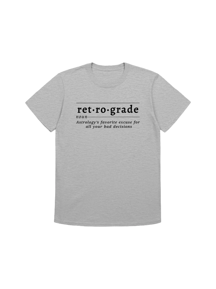 Retrograde Def Unisex Tee v1 product image (1)