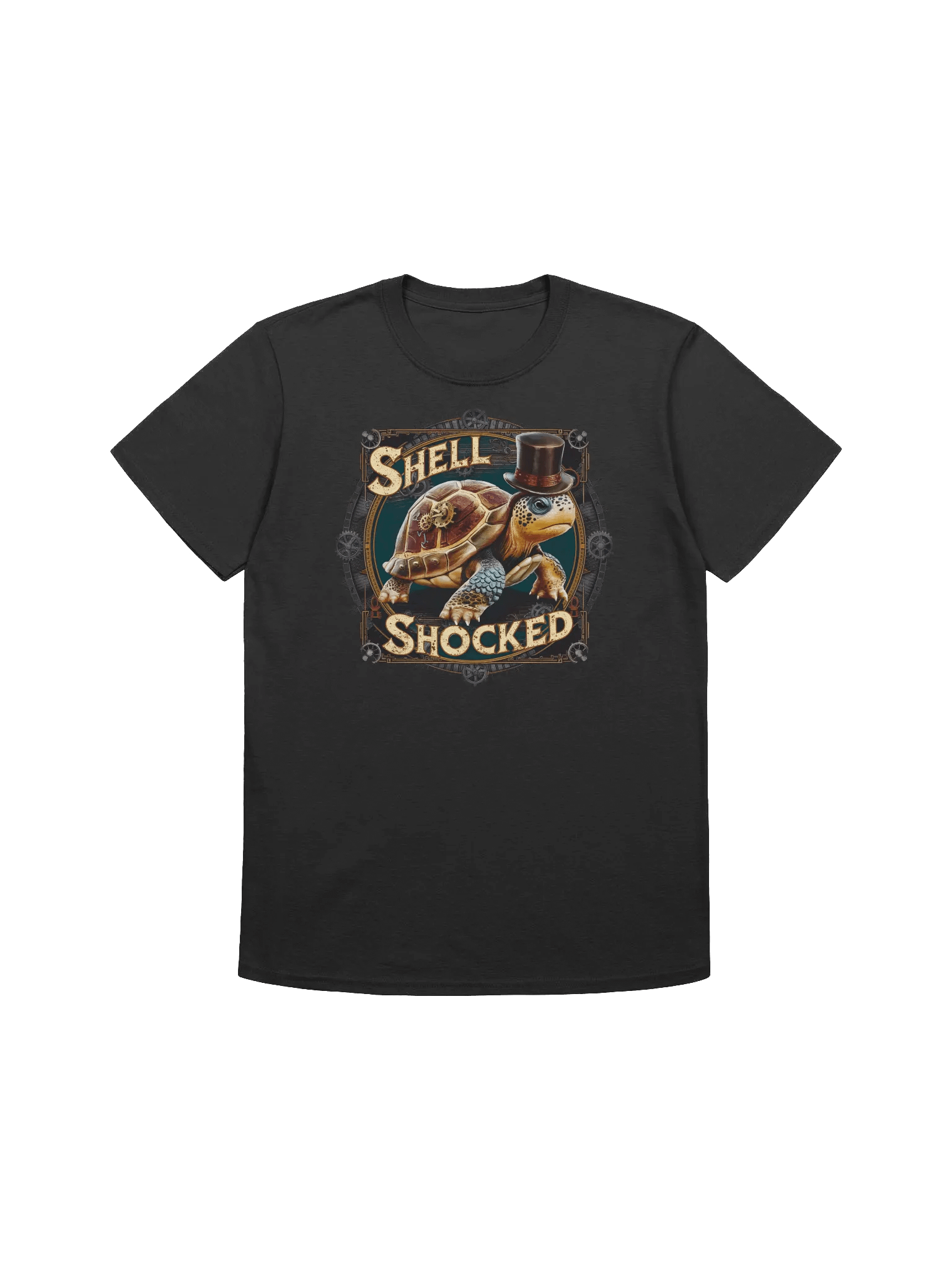Turtle Lover - Steampunk Turtle Art: A Shell Shocked Masterpiece T-Shirt product image (5)