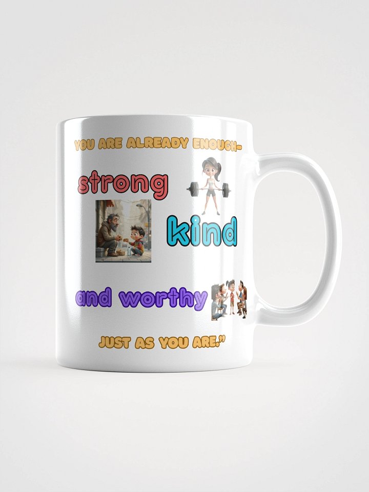 You Are Already Enough – Motivational Self-Worth Quote product image (1)