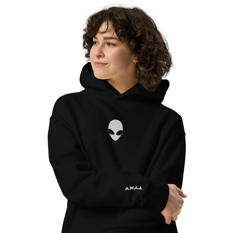 TYKY Extraterrestrial Encounter Hoodie White Logo product image (5)