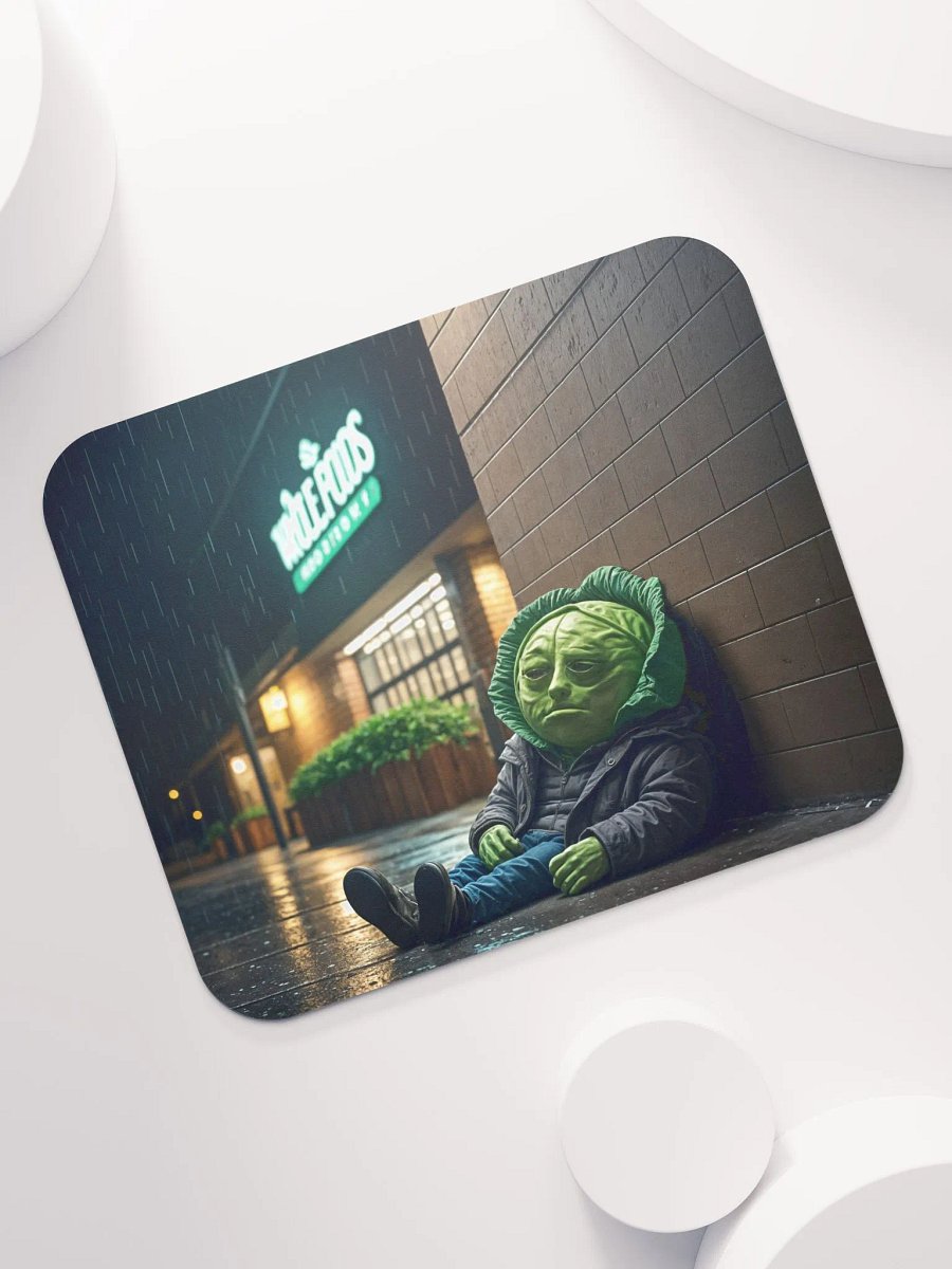 Sad Cabbage Mousepad product image (7)