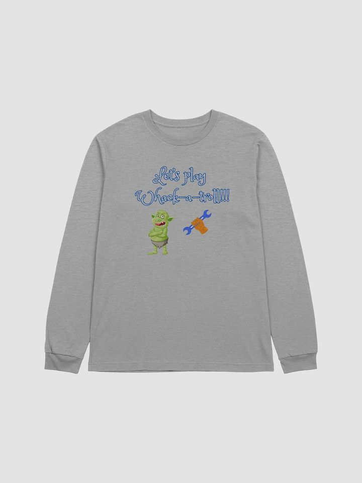 Whack-a-Troll Fun Long Sleeve Tee product image (2)