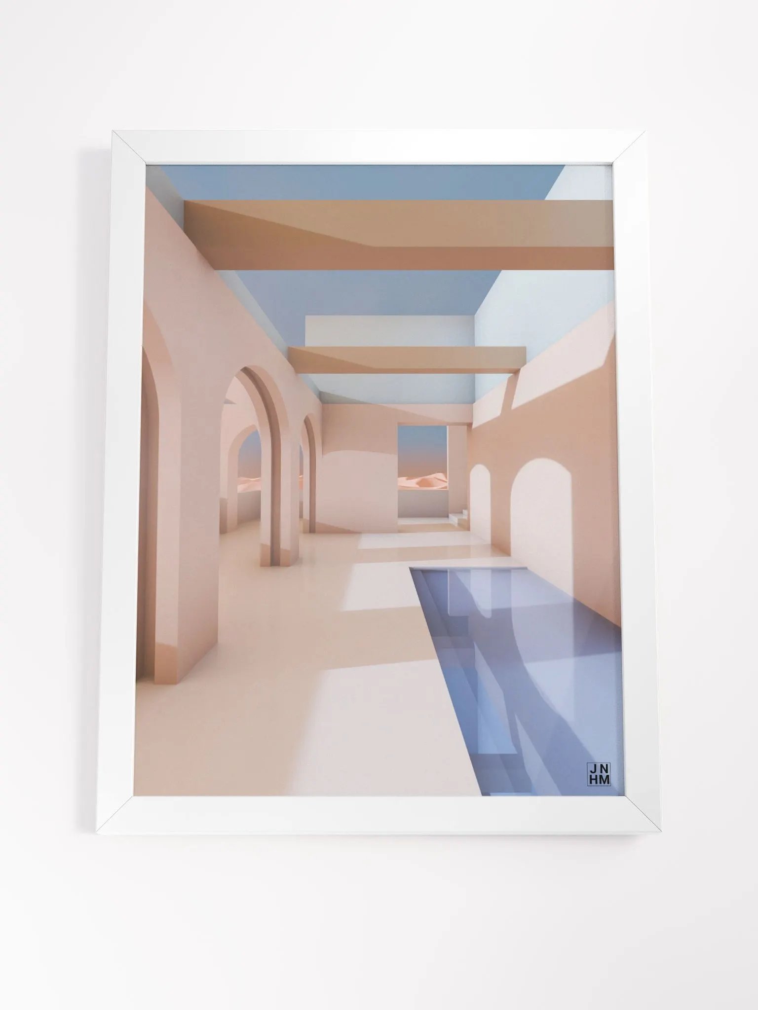 Architectural Landscape - Sand Palace 01 12"x16" product image (5)