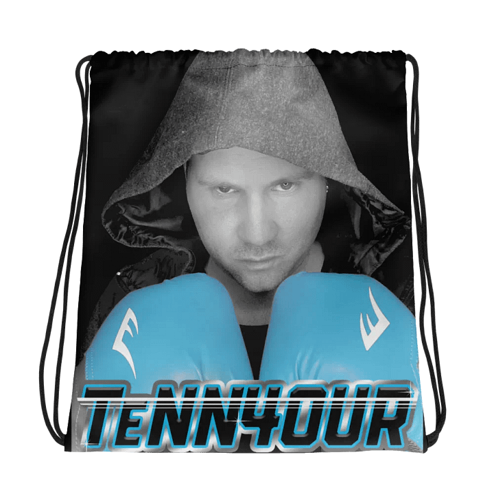 TeNN4OUR Drawstring Bag With Image product image (1)