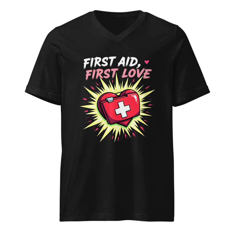 Love First Aid Heart Kit V-Neck Tee product image (1)