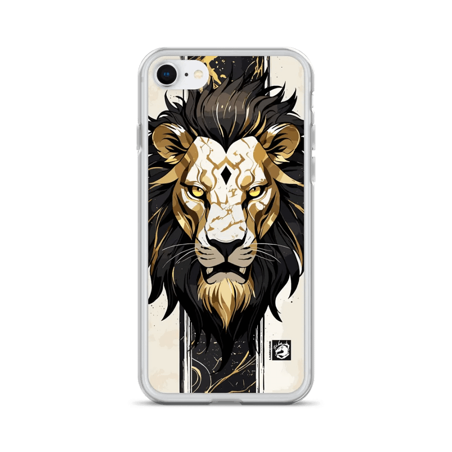 Gold Lion Marble iPhone® Clear Case product image (24)