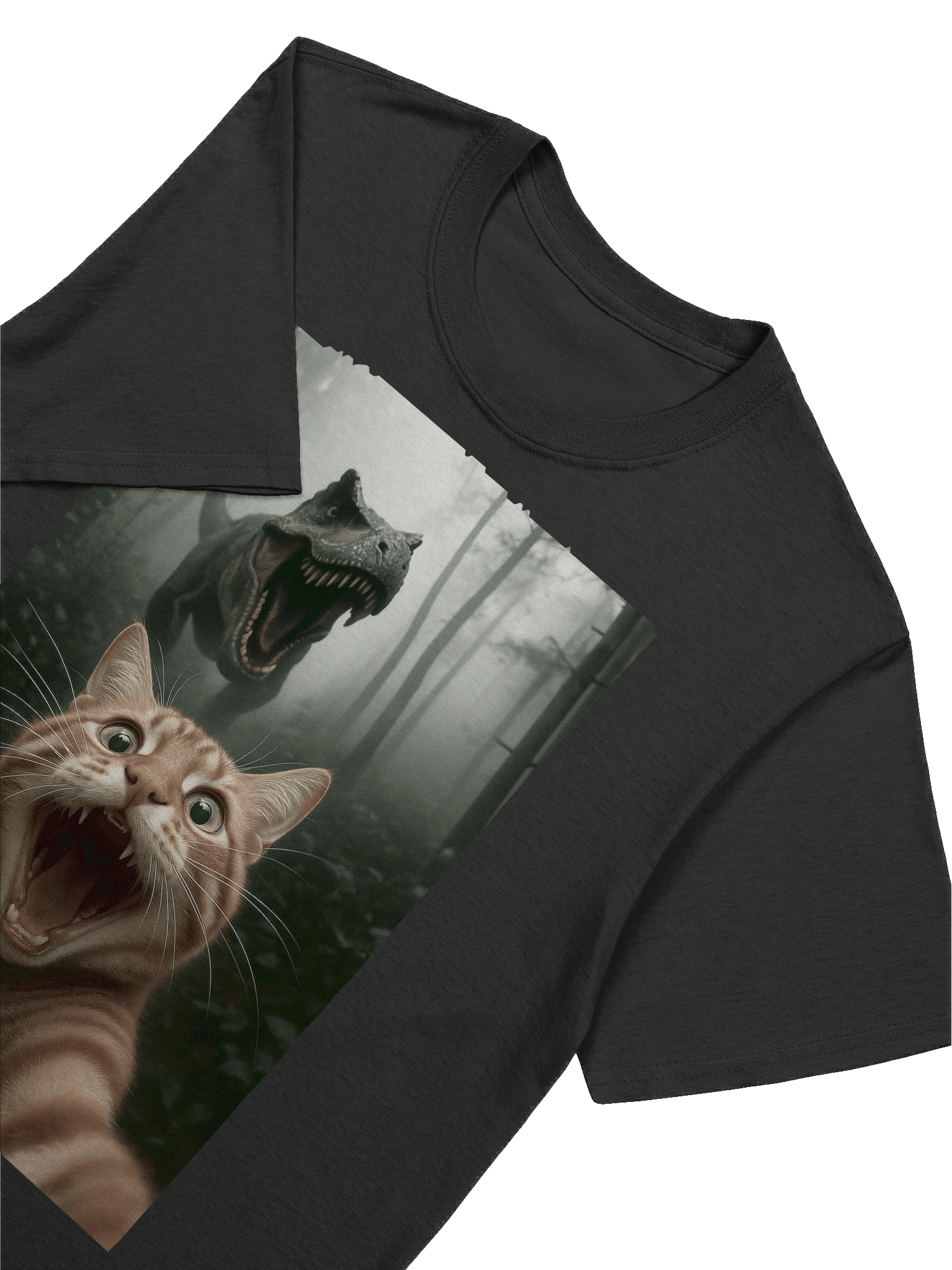 Selfie Cat T-Rex T-Shirt product image (42)