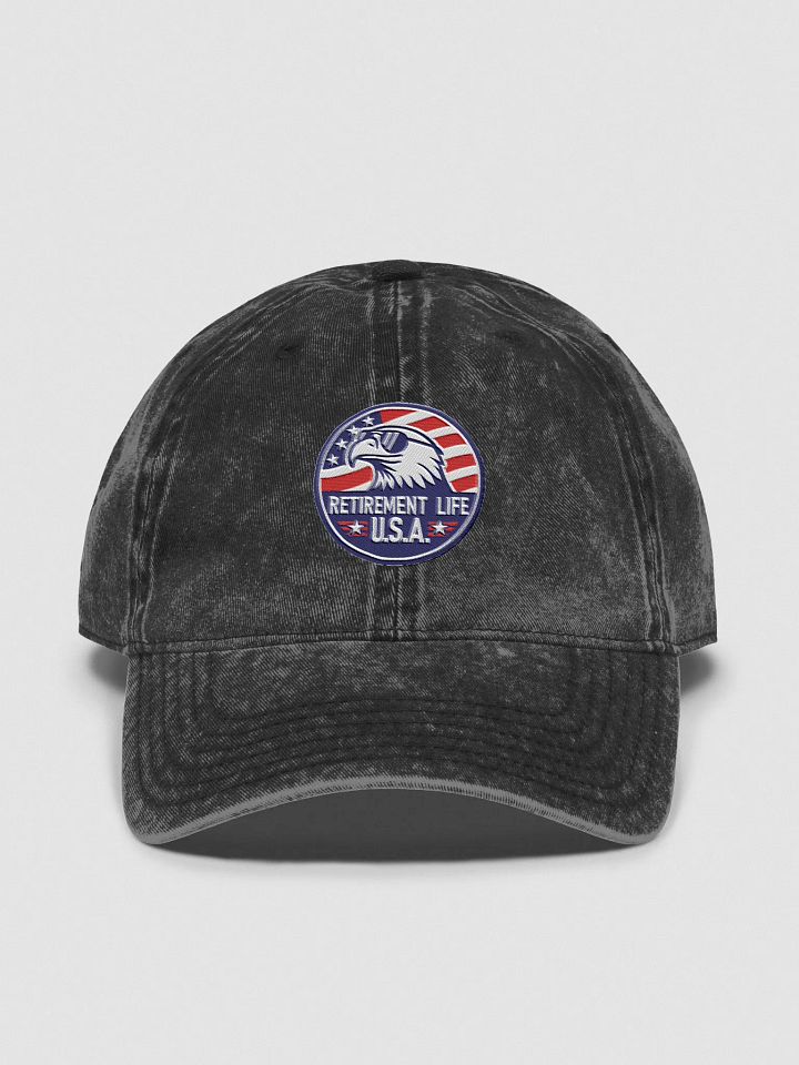 Retirement Life U.S.A. Vintage Wash Unisex Cap product image (1)